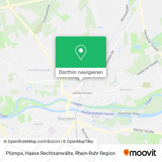 Plümpe, Haase Rechtsanwälte Karte