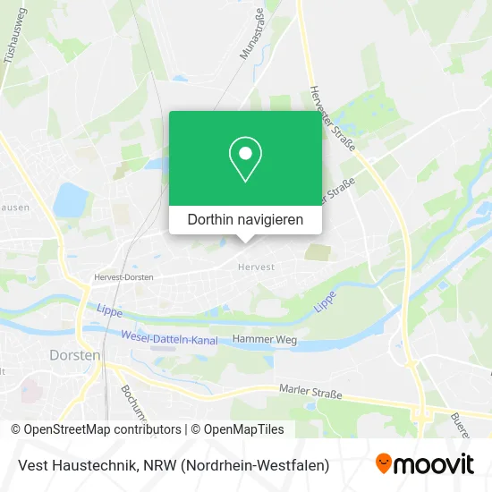 Vest Haustechnik Karte