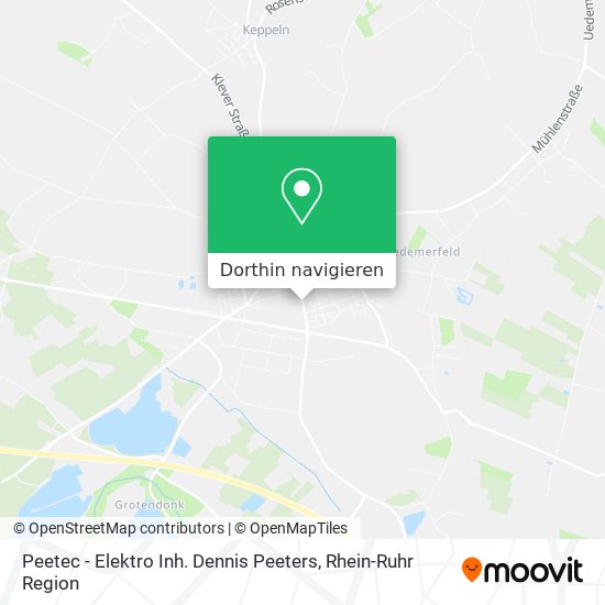 Peetec - Elektro Inh. Dennis Peeters Karte