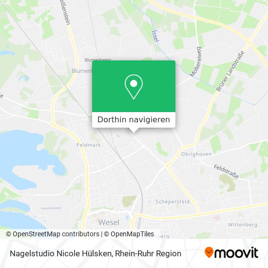 Nagelstudio Nicole Hülsken Karte