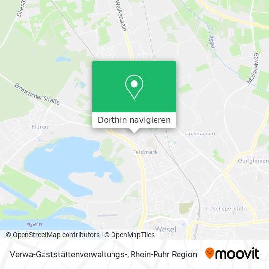 Verwa-Gaststättenverwaltungs- Karte