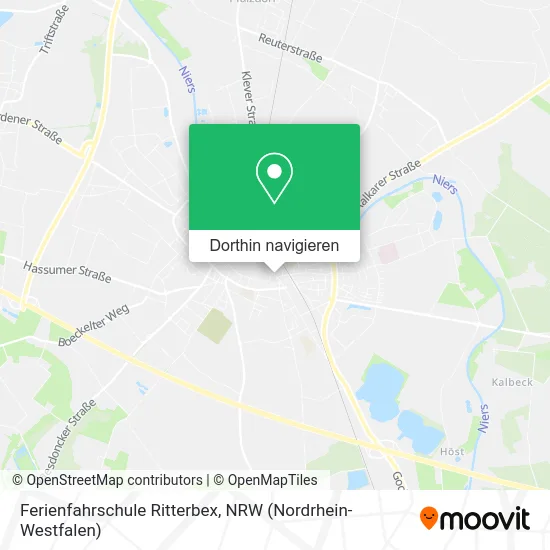 Ferienfahrschule Ritterbex Karte