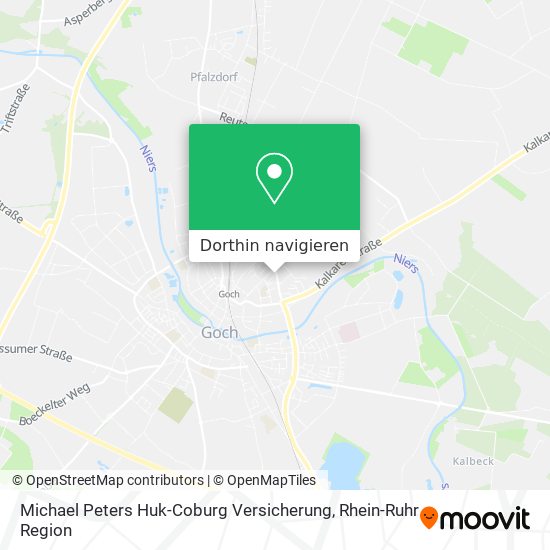 Michael Peters Huk-Coburg Versicherung Karte