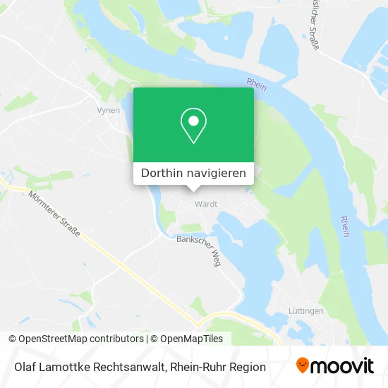 Olaf Lamottke Rechtsanwalt Karte