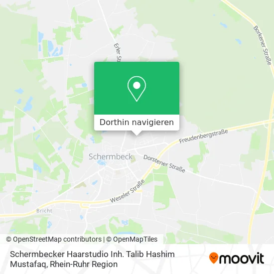 Schermbecker Haarstudio Inh. Talib Hashim Mustafaq Karte