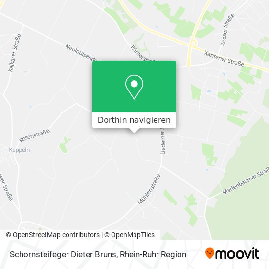 Schornsteifeger Dieter Bruns Karte