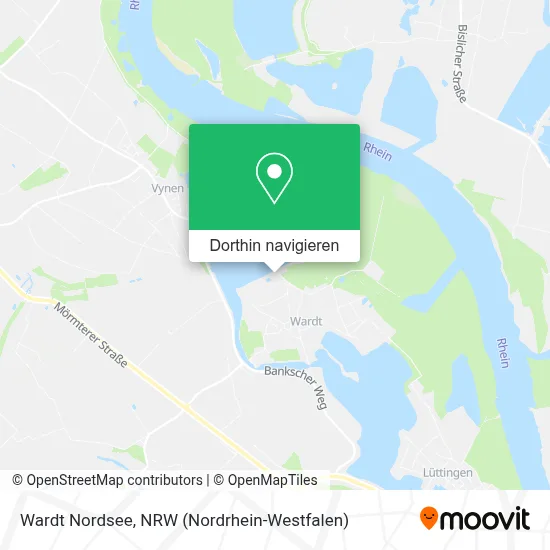 Wardt Nordsee Karte