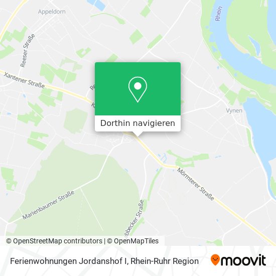 Ferienwohnungen Jordanshof I Karte
