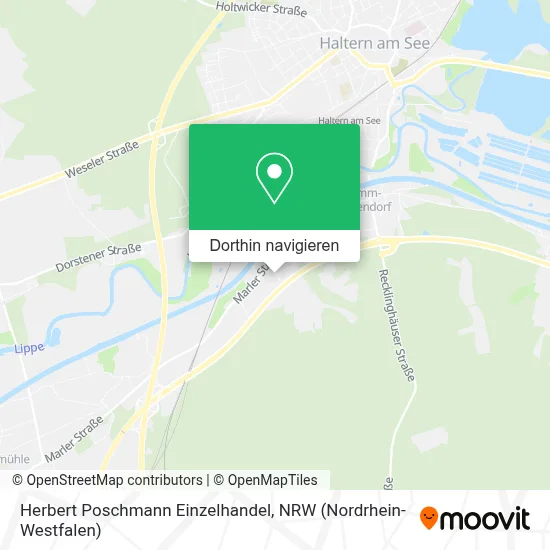 Herbert Poschmann Einzelhandel Karte