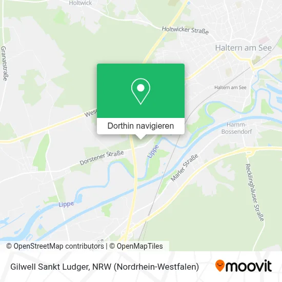 Gilwell Sankt Ludger Karte