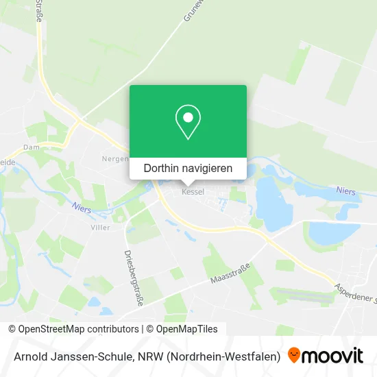 Arnold Janssen-Schule Karte