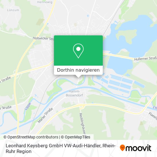 Leonhard Keysberg GmbH VW-Audi-Händler Karte