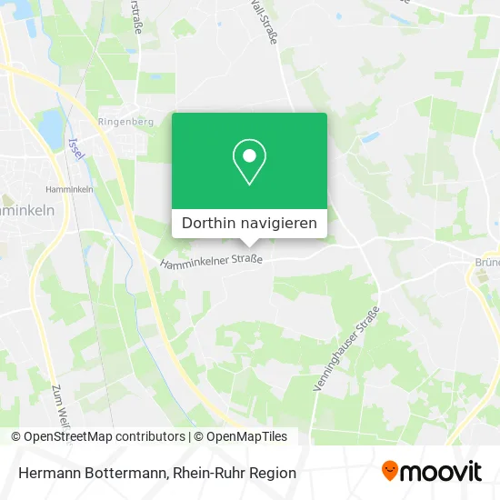Hermann Bottermann Karte