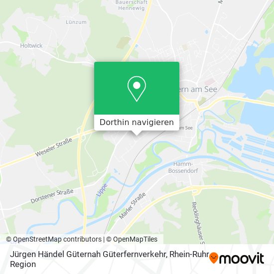 Jürgen Händel Güternah Güterfernverkehr Karte