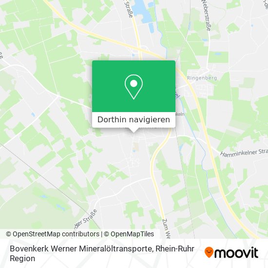 Bovenkerk Werner Mineralöltransporte Karte