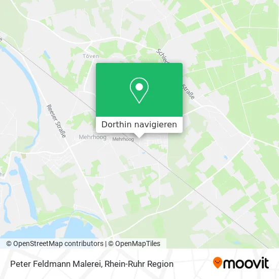 Peter Feldmann Malerei Karte