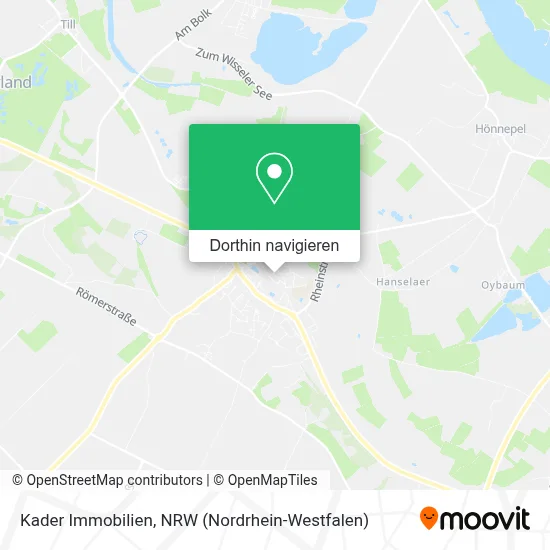 Kader Immobilien Karte