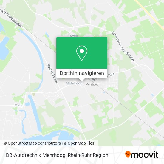 DB-Autotechnik Mehrhoog Karte