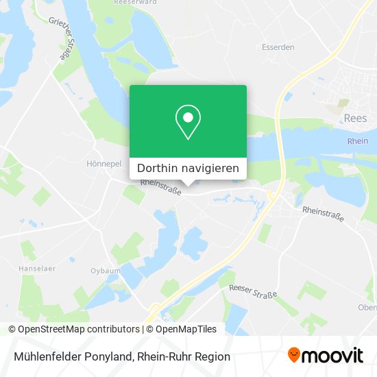 Mühlenfelder Ponyland Karte