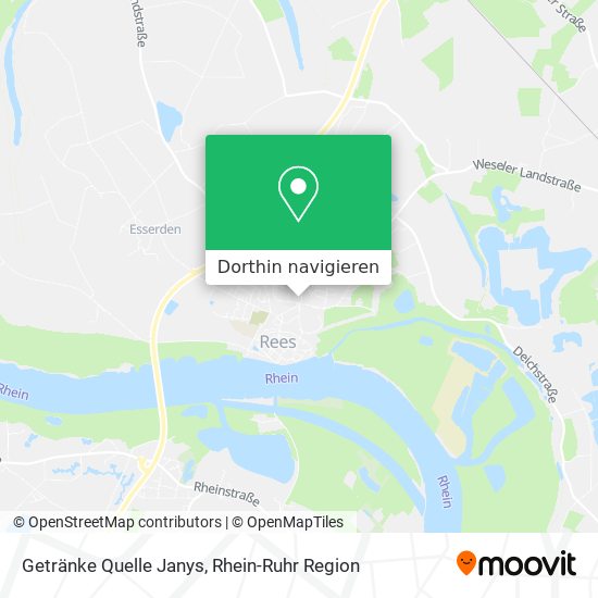 Getränke Quelle Janys Karte
