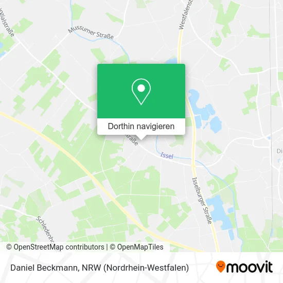 Daniel Beckmann Karte