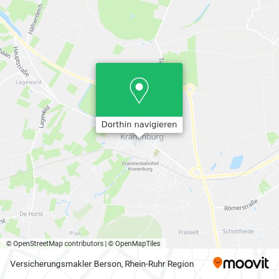Versicherungsmakler Berson Karte