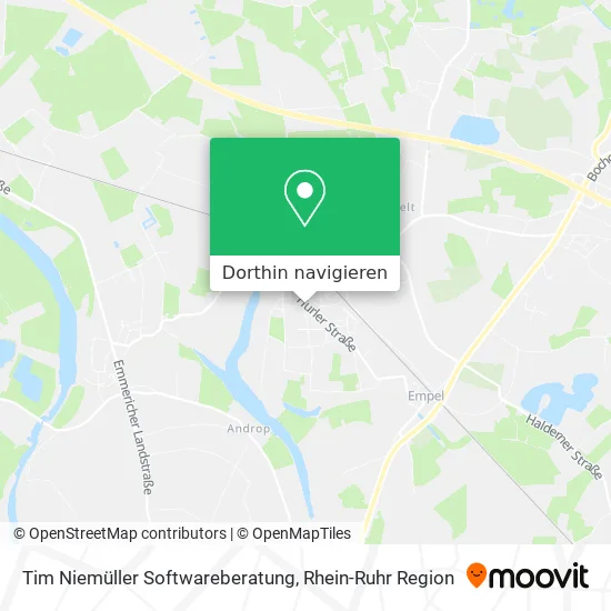 Tim Niemüller Softwareberatung Karte