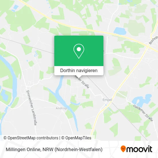 Millingen Online Karte
