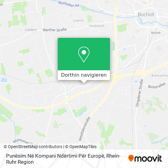 Punësim Në Kompani Ndërtimi Për Europë Karte