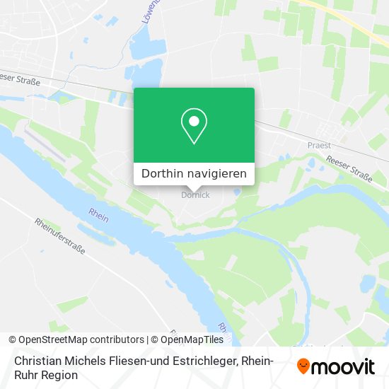 Christian Michels Fliesen-und Estrichleger Karte