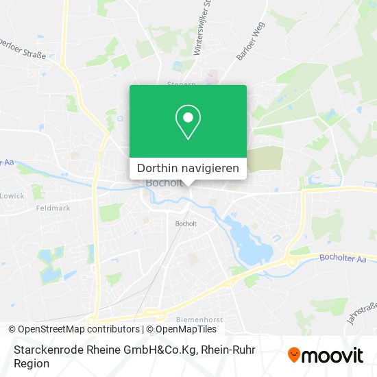 Starckenrode Rheine GmbH&Co.Kg Karte