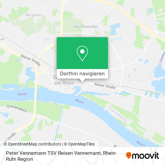 Peter Vennemann TSV Reisen Vennemann Karte