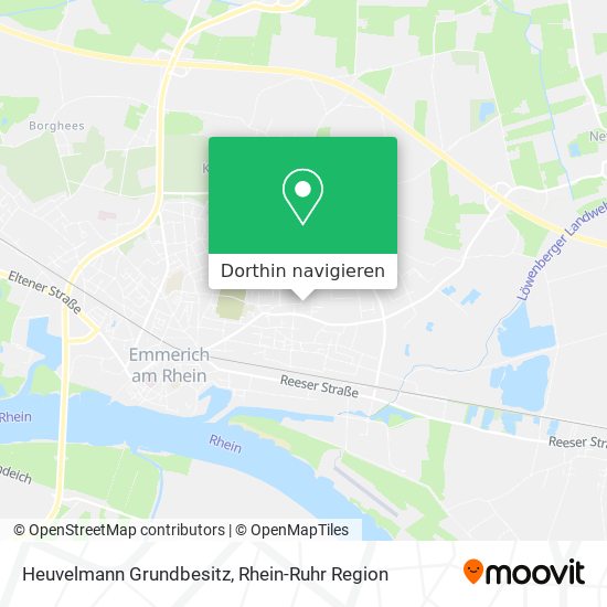Heuvelmann Grundbesitz Karte