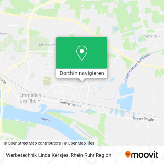 Werbetechnik Linda Kersjes Karte