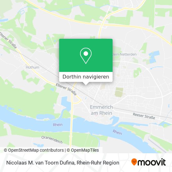 Nicolaas M. van Toorn Dufina Karte