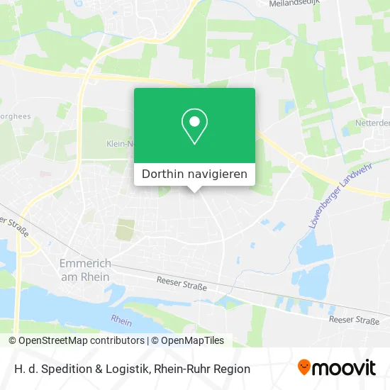 H. d. Spedition & Logistik Karte