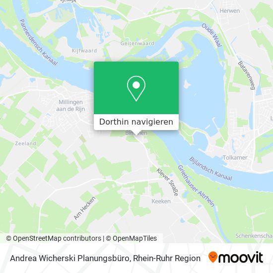Andrea Wicherski Planungsbüro Karte