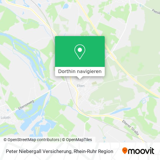 Peter Niebergall Versicherung Karte