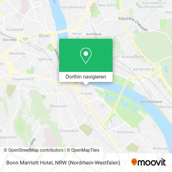 Bonn Marriott Hotel Karte