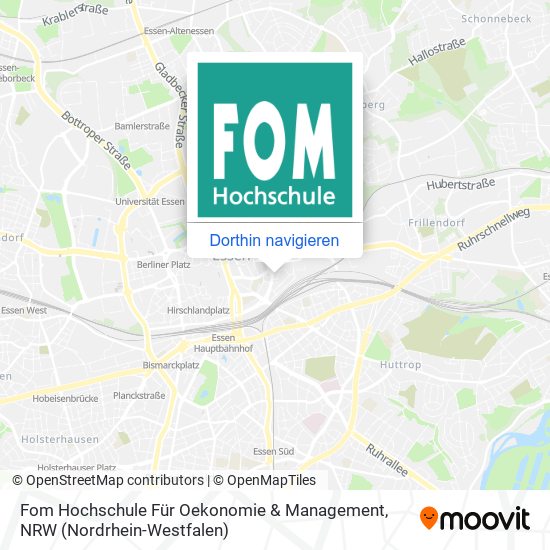 Fom Hochschule Für Oekonomie & Management Karte