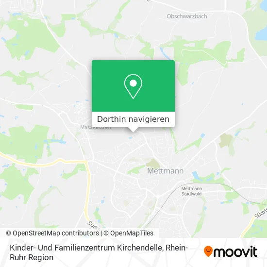 Kinder- Und Familienzentrum Kirchendelle Karte