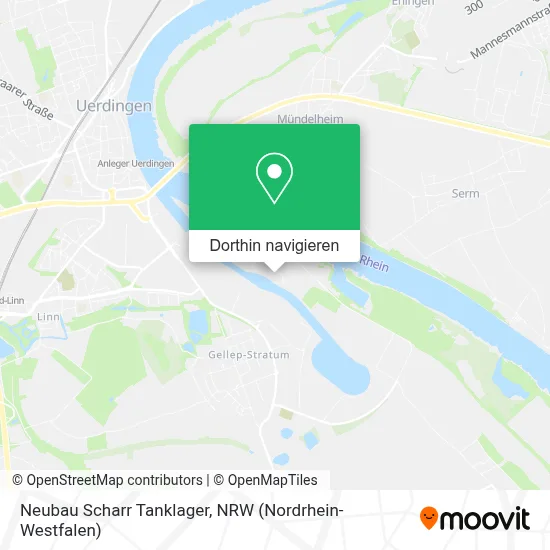 Neubau Scharr Tanklager Karte