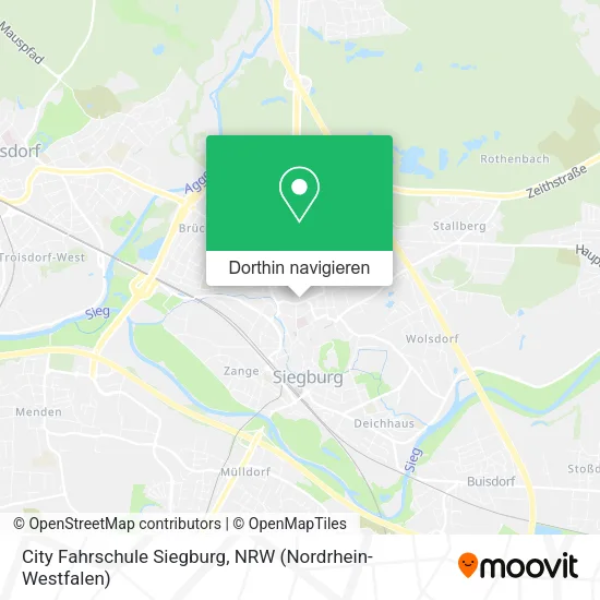 City Fahrschule Siegburg Karte