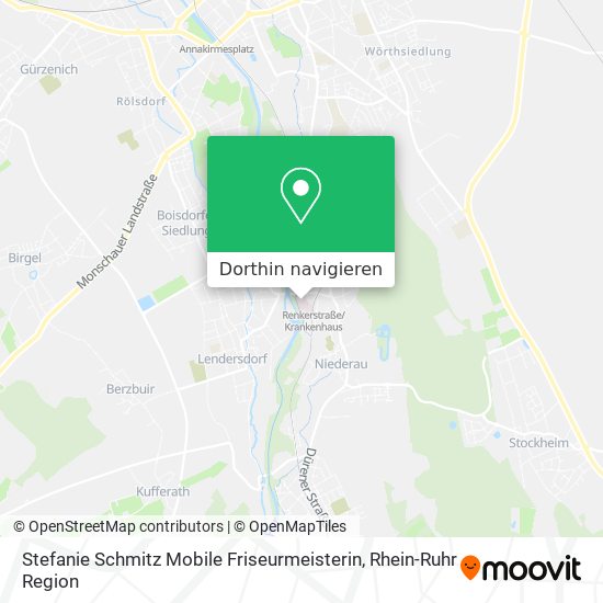 Stefanie Schmitz Mobile Friseurmeisterin Karte