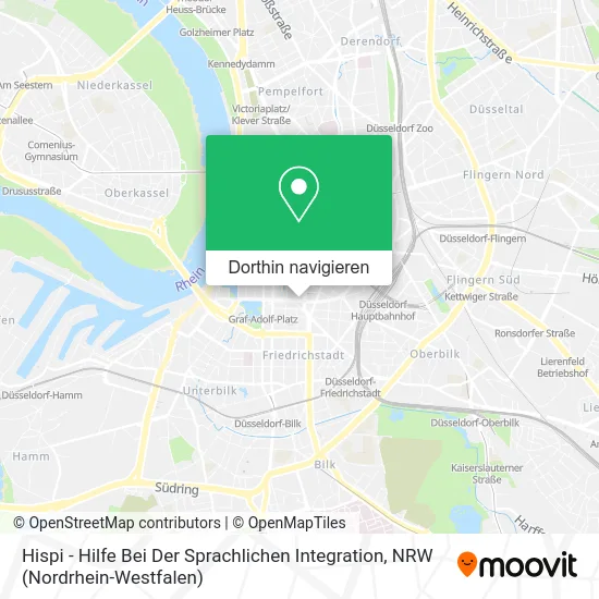 Hispi - Hilfe Bei Der Sprachlichen Integration Karte