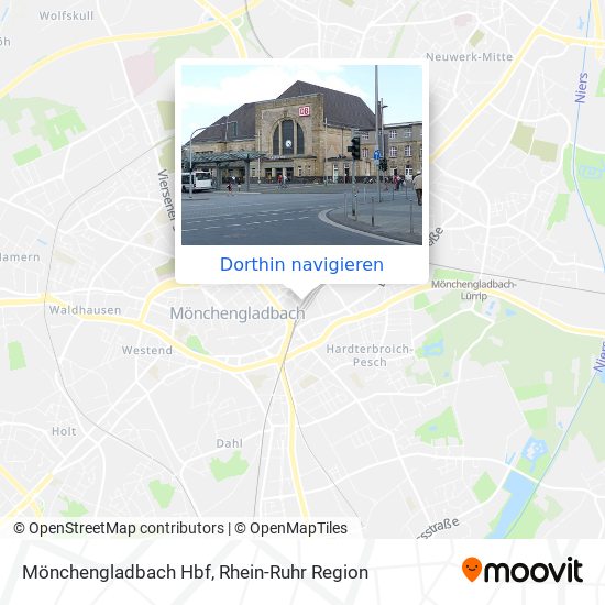 Mönchengladbach Hbf Karte
