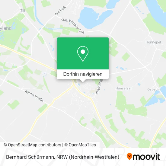 Bernhard Schürmann Karte