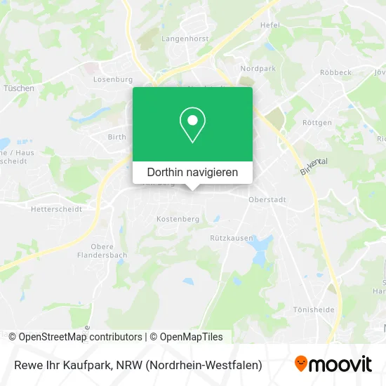 Rewe Ihr Kaufpark Karte