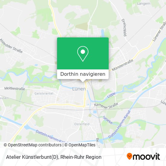 Atelier Künstlerbunt(D) Karte