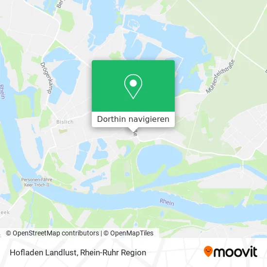 Hofladen Landlust Karte